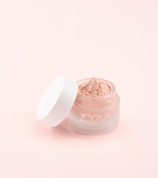 Soft Rose Clay Mask Travel Size