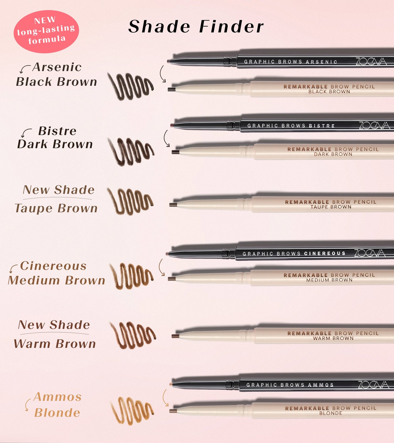 REMARKABLE BROW PENCIL (DARK BROWN) Main Image featured